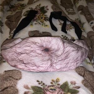 Amazon Hairy Belly Fanny Pack Gag Gift